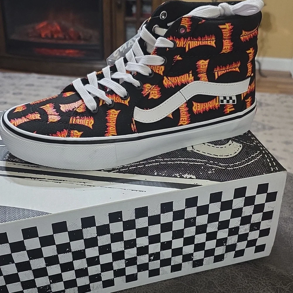 Vans Thrasher Black/Multi Size US 8.5 - Picture 2 of 9